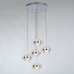 Подвесной светильник Delight Collection MD22030002 MD22030002-5A chrome/clear