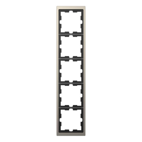 Рамка 5-постовая Schneider Electric Merten D-Life MTN4050-6550