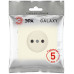 Розетка Эра Galaxy 15-2106-02 без заземления 2P 16А-250В IP20 слоновая кость Б0071690