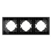 Рамка на 3 поста из натурального дерева Arlight FRM-XSILO-WD-3-NL 050873