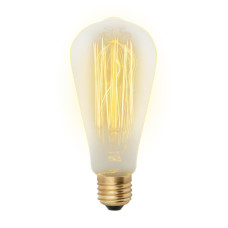 Лампа накаливания (UL-00000482) Uniel E27 60W золотистая IL-V-ST64-60/GOLDEN/E27 VW02
