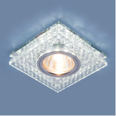 Встраиваемый светильник Elektrostandard 8391 MR16 CL/SL прозрачный/серебро 4690389098369 Встраиваемый светильник Elektrostandard 8391 MR16 CL/SL прозрачный/серебро 4690389098369