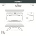 Уличный настенный светильник Fumagalli Francy 1A1.000.000.WYF1R