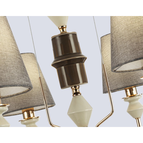 Подвесная люстра Ambrella Light High Light Ceramo Classic LH75401