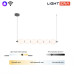 Подвесная люстра Lightera Lavish LE162L-6W WIFI