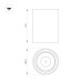 Накладной светильник Arlight SP-SALT-R75-15W Day4000 (WH-BK, 40 deg, 230V) 057318