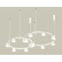 Комплект подвесного светильника Ambrella Light Techno Ring XR92081003 (A9208x2, C9236, C9231, N8433)