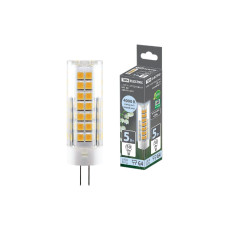 Лампа светодиодная TDM Electric G4 5W 4000K прозрачная SQ0340-0217