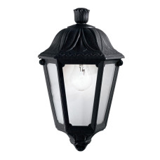 Уличный настенный светильник Ideal Lux Anna AP1 Small Nero 101552