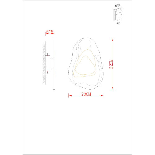 Настенный светильник Arte Lamp Libertas A2096AP-5BK