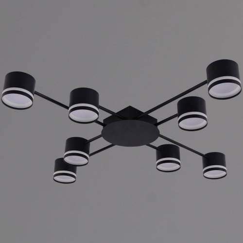 Потолочная люстра Reluce 56730-0.3-08 GX53 BK