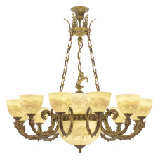 Подвесная люстра Bohemia Ivele Crystal Florence 71009P/12/250 FP P1 U Horse Y4 FH1M