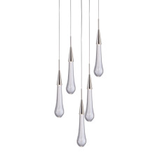 Подвесной светильник Delight Collection Pour MD2060-5A satin nickel