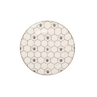 Тарелка обеденная Garda Decor 26FC-TAR-HONEYCOMB-26/1