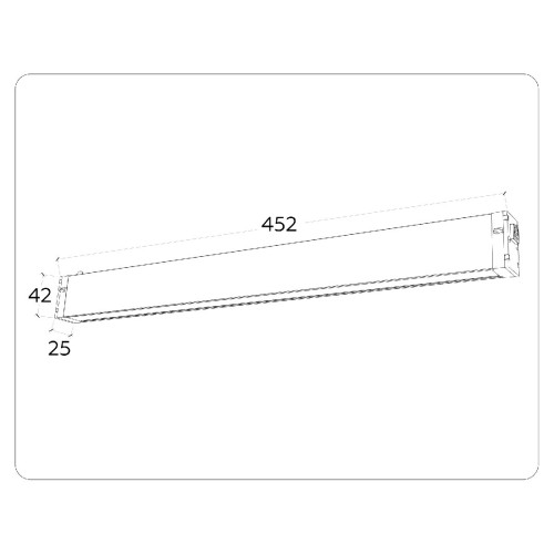 Трековый магнитный светильник Ambrella Light Magnetic 220V GL1282