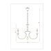 Подвесная люстра Arte Lamp Collinetta A4094LM-6WH