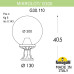 Ландшафтный светильник Fumagalli Globe G30.110.000.BYF1R