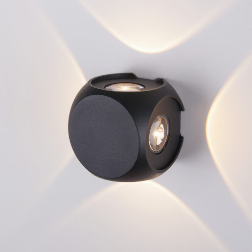Настенный светильник Elektrostandard 1504 TECHNO LED CUBE черный 4690389147739