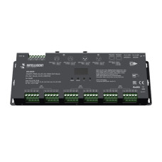 Декодер Arlight SMART-PWM-124-83-SH-RDM-SUF Black (12-24V, 24x4A, XLR3, DMX512) 046483
