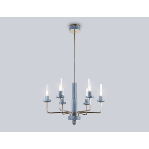 Люстра на штанге Ambrella Light High Light Ceramo Modern LH53124