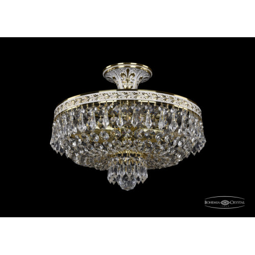 Люстра на штанге Bohemia Ivele Crystal 19271/35IV GW