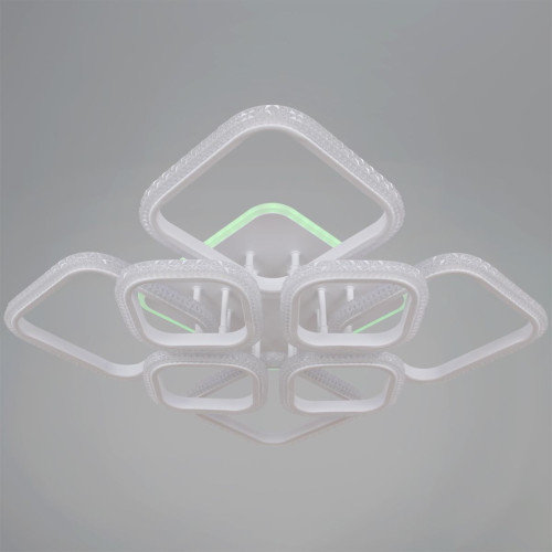 Потолочная люстра Reluce 06335-0.3-4+4A WH (RGB)