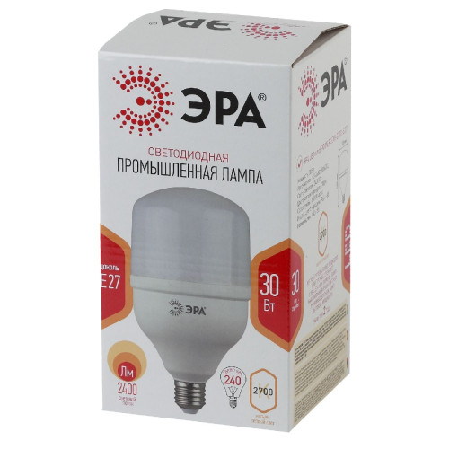 Лампа светодиодная Эра E27 30W 2700K LED POWER T100-30W-2700-E27 Б0027002