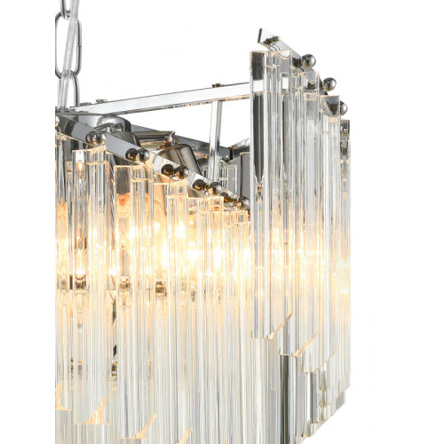 Подвесная люстра Natali Kovaltseva MAJESTIC 81433/8C CHROME