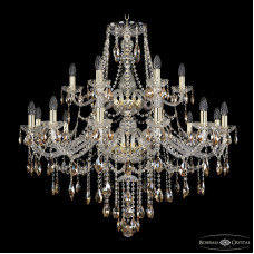 Подвесная люстра Bohemia Ivele Crystal 1415/12+6/360/2d G K721