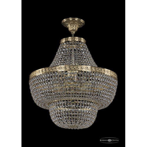 Люстра на штанге Bohemia Ivele Crystal 19091/H1/45IV G