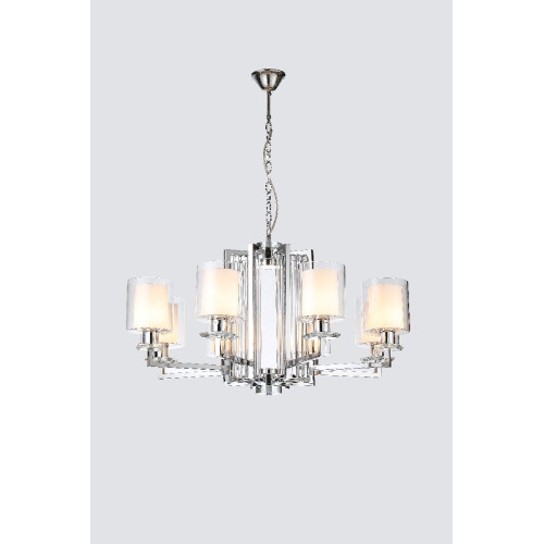 Подвесная люстра iLamp King RM6201-8 CR+CL