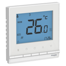 Терморегулятор Schneider Electric AtlasDesign ATN000138 белый
