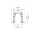 Профиль Arlight TOP-DEEP-F-2000 ANOD (K13,P15) 016971