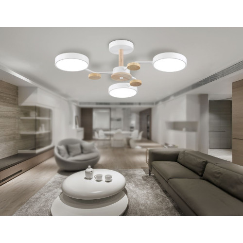 Люстра на штанге Ambrella Light Linetech Comfort FL4855