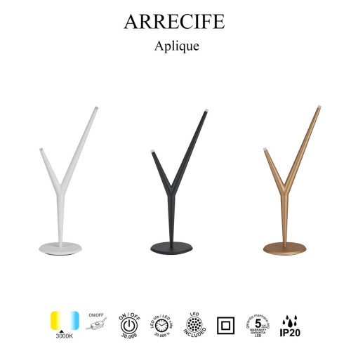 Настольная лампа Mantra Arrecife 9213