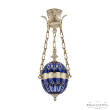Подвесной светильник Bohemia Ivele Crystal 71000P/20 GW Clear-Blue/H-1I Y8 FL2S