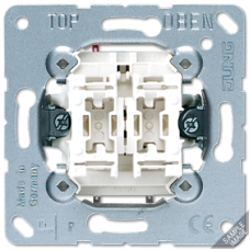 Выключатель сдвоенный Jung 505-20U
