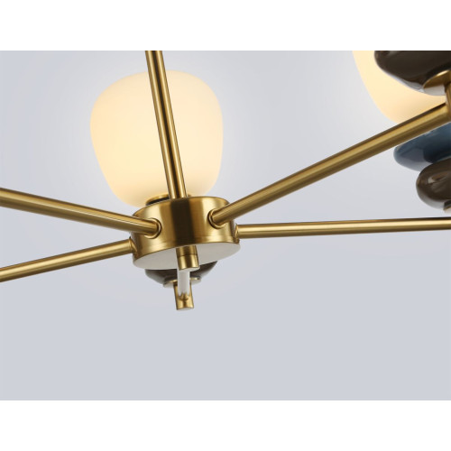Люстра на штанге Ambrella Light High Light Ceramo Modern LH53164