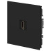 Розетка Эра Arktik 16-3114-05 HDMI антрацит Б0070508