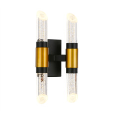 Настенный светильник Delight Collection MD18001040 MB18001040-4A black/gold