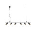 Подвесной светильник Crystal Lux RIVO SP6 L1200 BL Подвесной светильник Crystal Lux RIVO SP6 L1200 BL