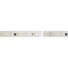 Светодиодная влагозащищенная лента Arlight 8W/m 54LED/m 5060SMD теплый белый 10M 029402(2)
