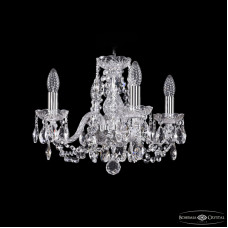 Подвесная люстра Bohemia Ivele Crystal 1402/4/141 Ni