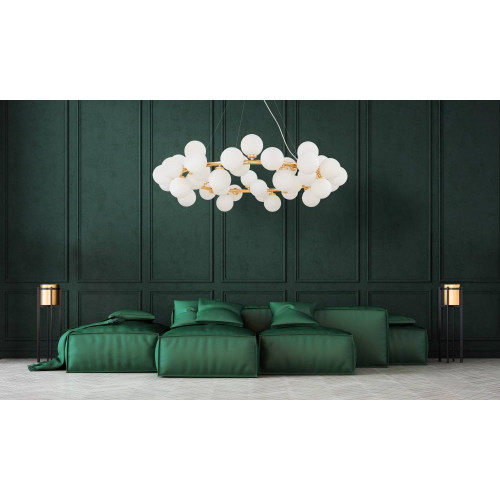 Подвесная люстра Lumina Deco Marsiada LDP 6033-40 GD