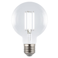 Лампа светодиодная филаментная Uniel LED-G95-5W/4000K/E27/CL GLY01TR UL-00011943