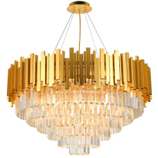 Подвесная люстра Natali Kovaltseva VERTIGO 81440/12C GOLD