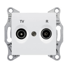 Розетка TV/R оконечная Schneider Electric Sedna 1dB SDN3301621