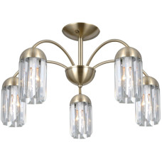 Люстра на штанге Illumico IL0599-5CSQ-24 AB LYRA