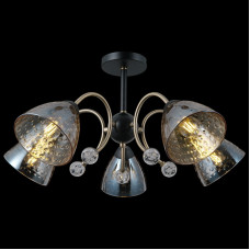 Люстра на штанге Illumico IL0230-5CSQ-29 BK AB