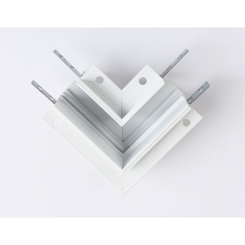 Коннектор угловой для встраиваемого шинопровода под ГКЛ 9,5мм Ambrella Light Magnetic Standard GL3352-9.5